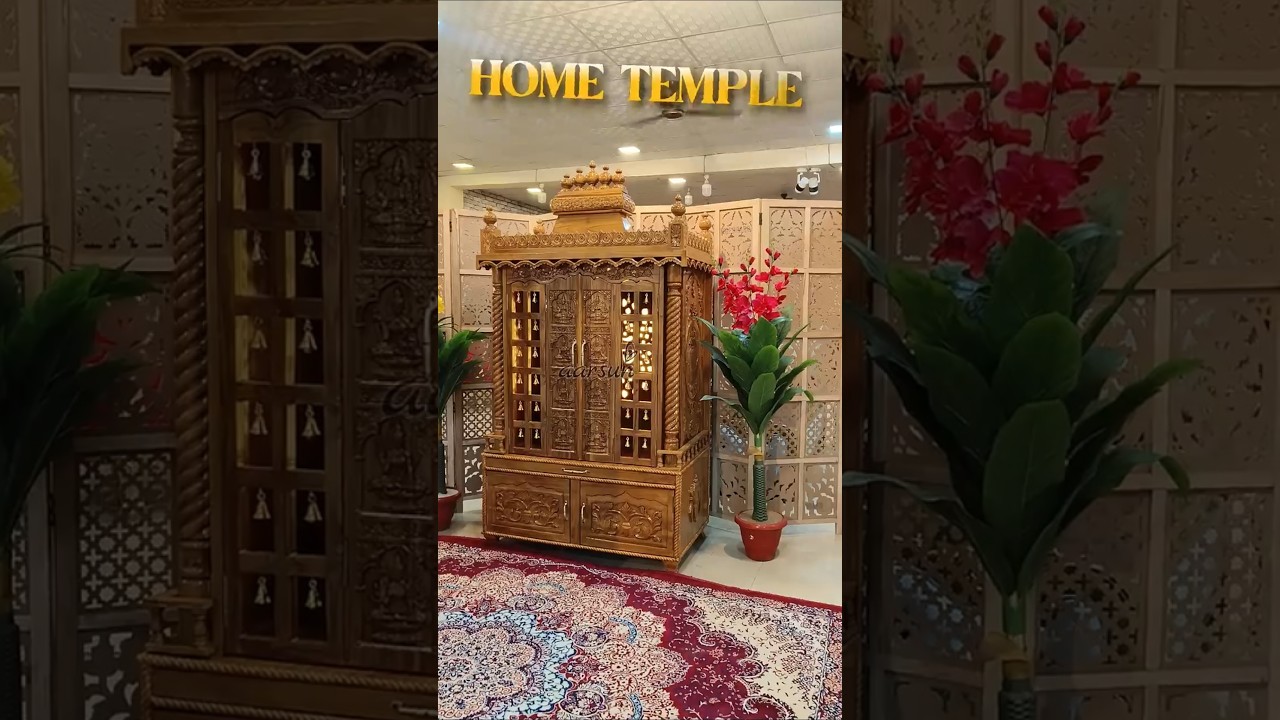 Temple For Home - Mandir Design - Wooden Temple - Devghar - Factory Price #woodentemple #aarsun