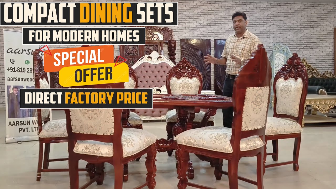 Six Seater Dining Table Design | Dining Table | Dining Furniture | Dining Set #aarsun