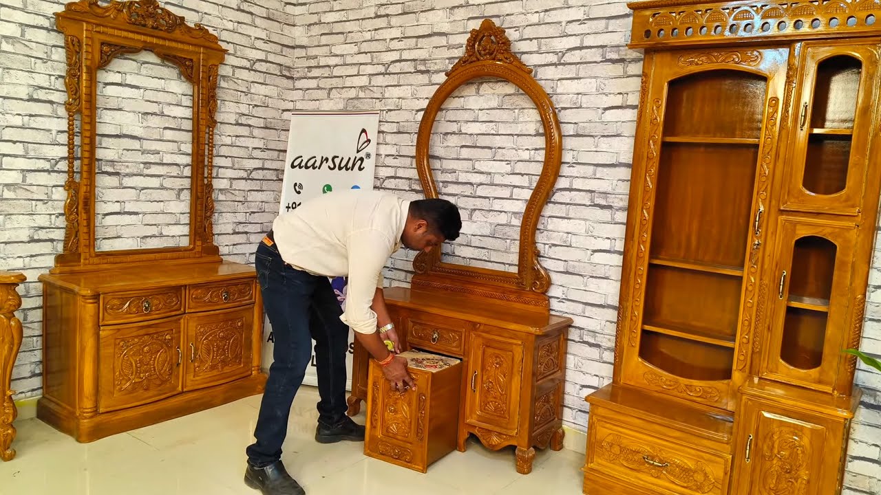Classical Beauty Table Designs | Makeup Vanity | Dressing Table for Bedroom | Dressing Mirror Frame