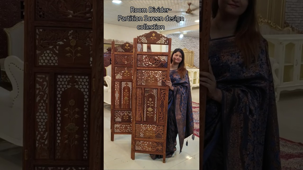 Give Your Space a Royal Touch ✨ | Sheesham Room Divider by Aarsun