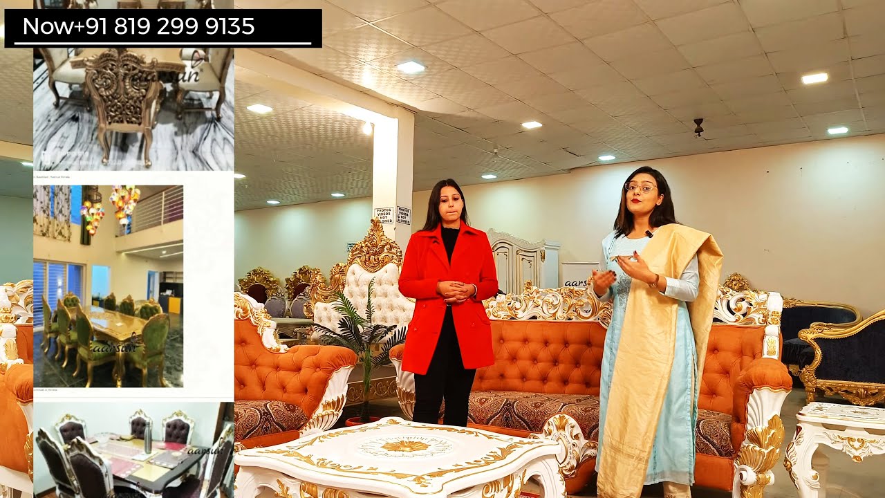 YT742 Imperial Maharaja Emperor's Throne Sofa Set