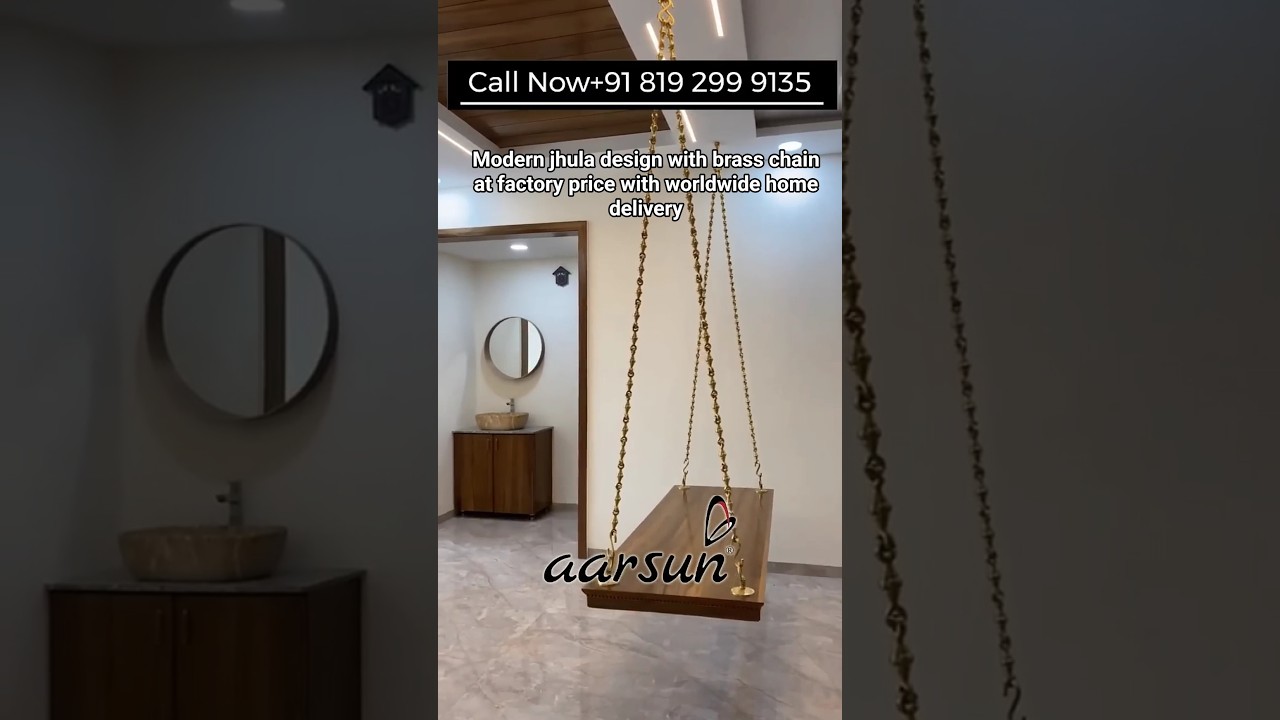 home decor ideas wood finish | jhula ideas