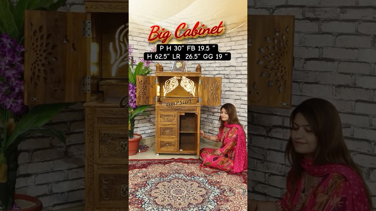 LED Home Temple Design 2025 | Temple For Home | – Modern Features for Modern Homes! #temple