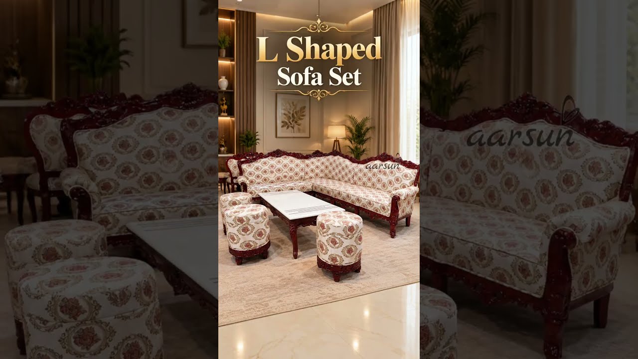 L Shaped Sofa Set - Sofa Design ideas - Livingroom Furniture - Modern Furniture #lshapesofa #sofa