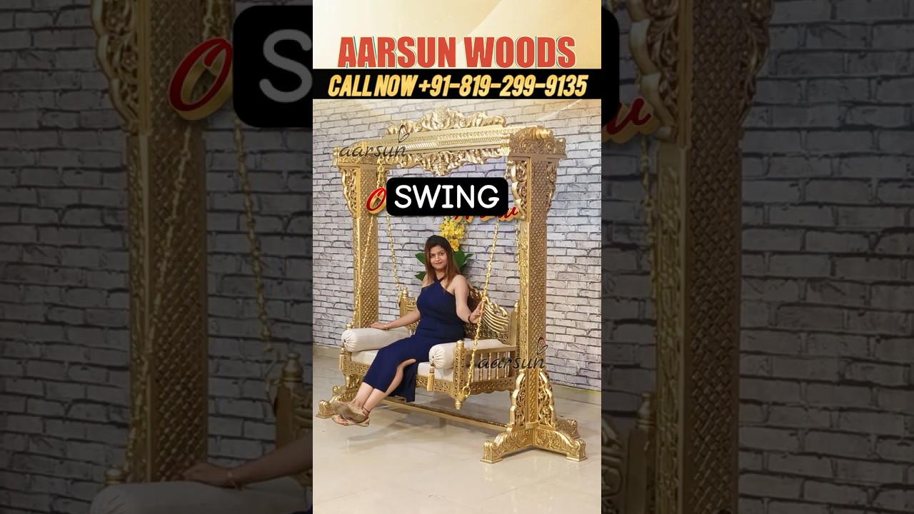 Zula | Swing | Oonjal | Jhopala | Jhula | Solid Teakwood | Factory Price #zula #oonjal #swing