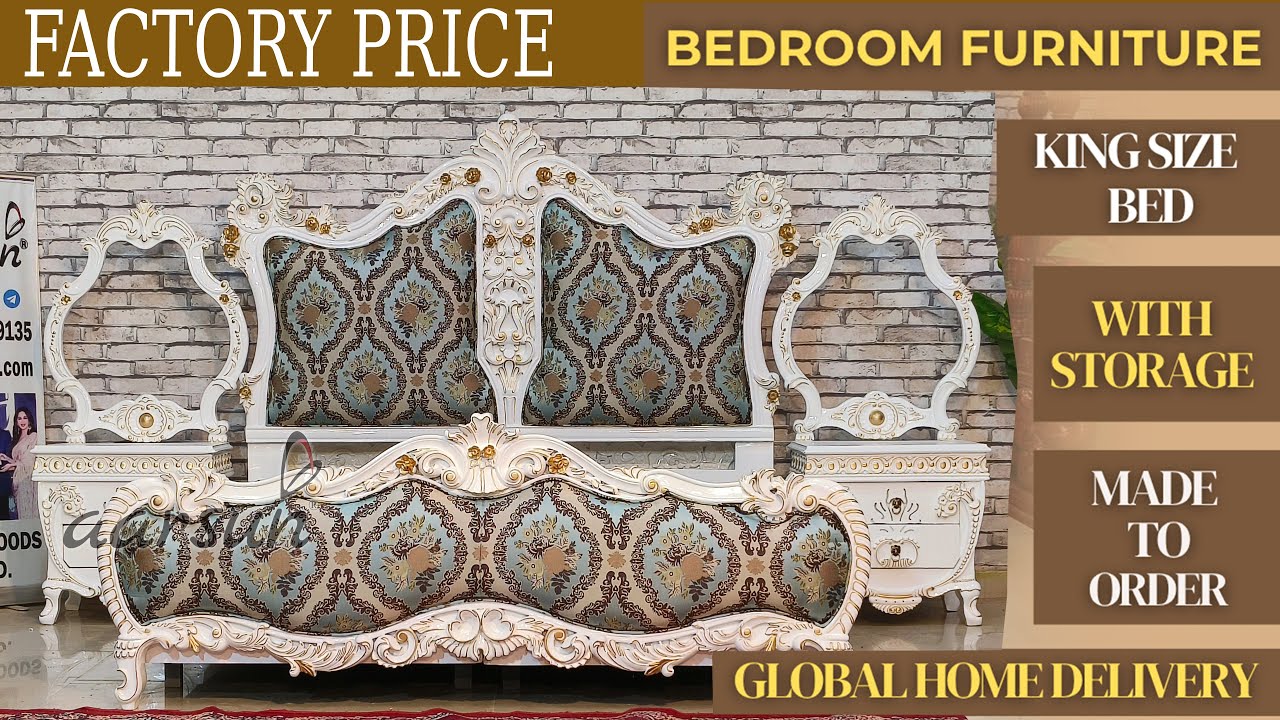 Modern Bedroom Set with Side Tables at Factory Price - Direct from Manufacturer