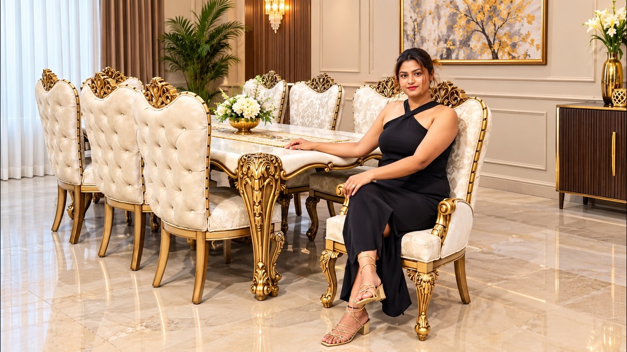 8 Seater Royal Dining Table Se- Why This Molded Onyx Dining Table Changes Everything