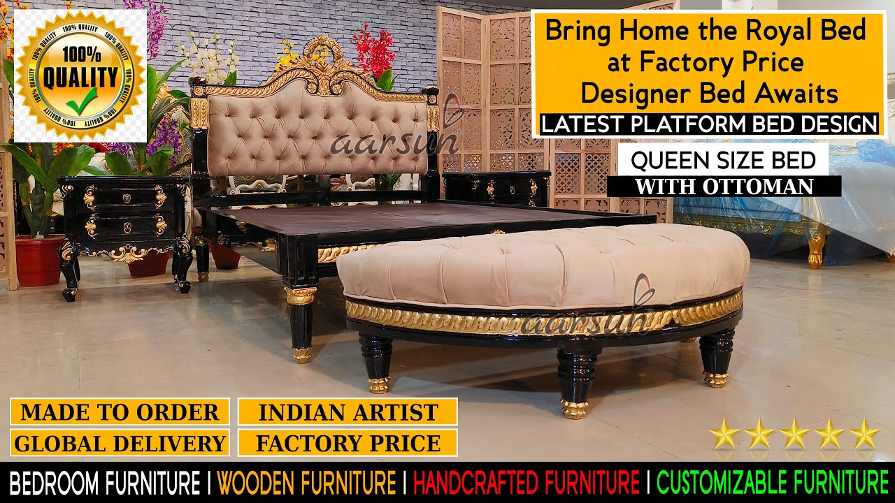 Royal Bed Designs, Bringing Opulence to Your Bedroom #modernbeddesign #bed #aarsun