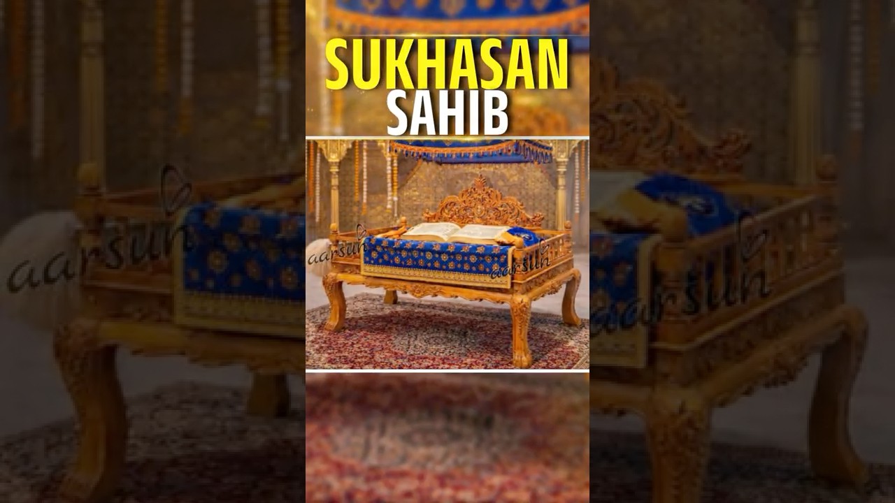 🪔 Grand Sukhasan Sahib in Solid Teakwood | Handcrafted Design at Factory Price #sukhasan #sahib