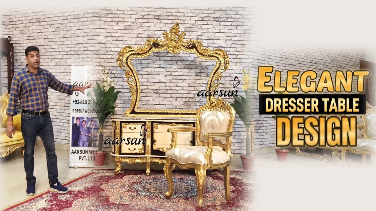 Buy Dressing Units Online at Factory Price | Dressing Table | Luxury Dressing Table #aarsun