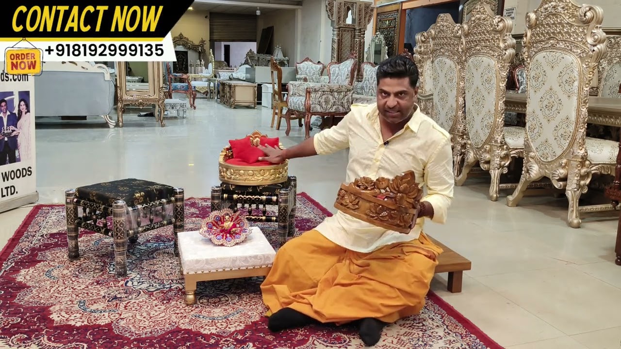 round bed krishna ji 12 07 26 1