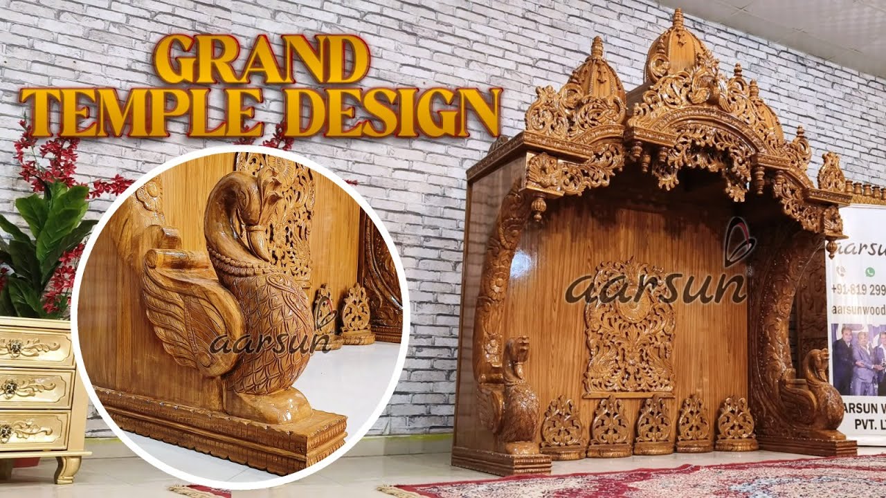 YT1091 Modern Mandir Design | Temple Design | प्राचीन मंदिर के लिए तैयार किया गया Mandir Design