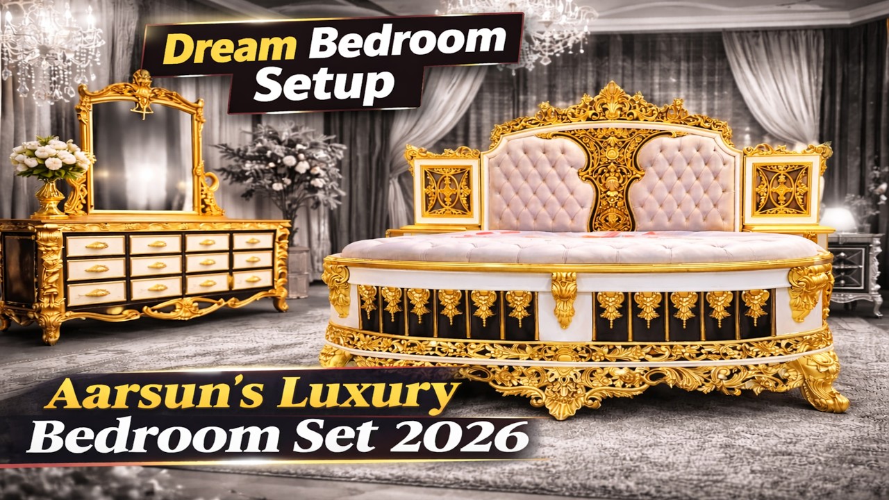 High-End Bedroom Furniture Tour | Factory Price | No Extra Cost #bed #bedroomdecor #aarsun