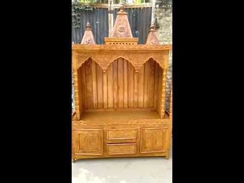 #17 Large Home Temple Pooja Ghar in Sheesham Handcrafted in India #Shorts@Aarsun
