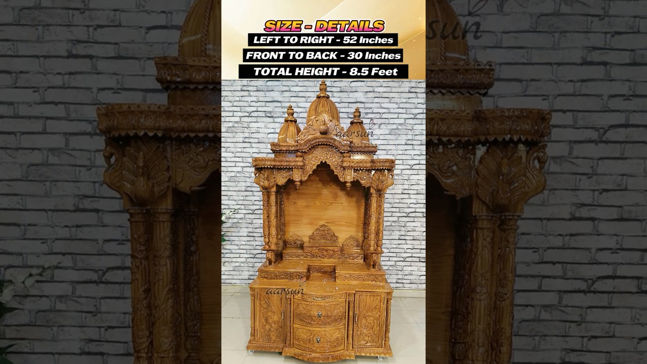 Navratri Discount 🕉️ Buy Temple at Best Price | Mandir & DevGhar Designs 2025 #temple #mondir