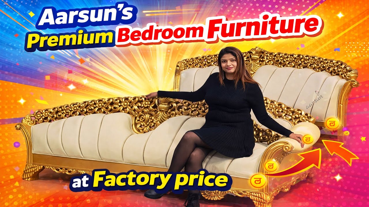 Aarsun Premium Handmade Bedroom Furniture 2026 | Luxury Solid Wood at Factory Price #bed #beddesign