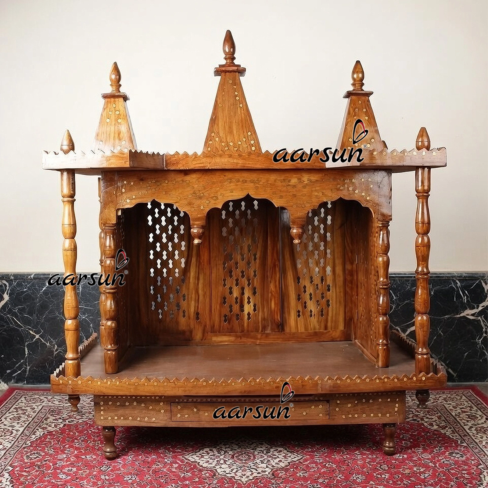 UH-MNDR-0173 Wooden-Temple-by-Aarsun.jpgWooden Temple For Home