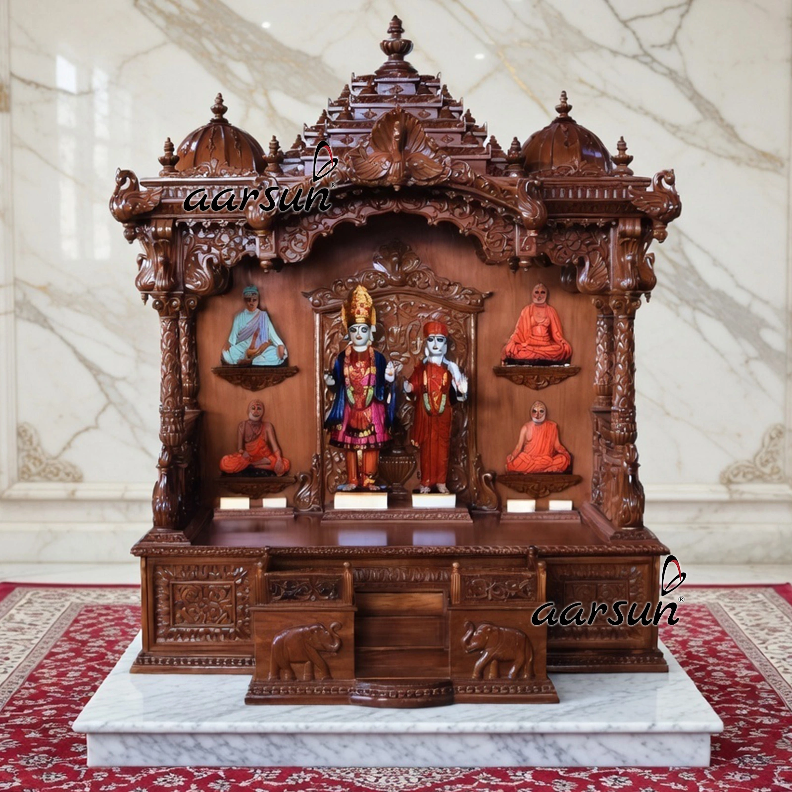 Designer Pooja Temple MNDR-0023 - Image 3