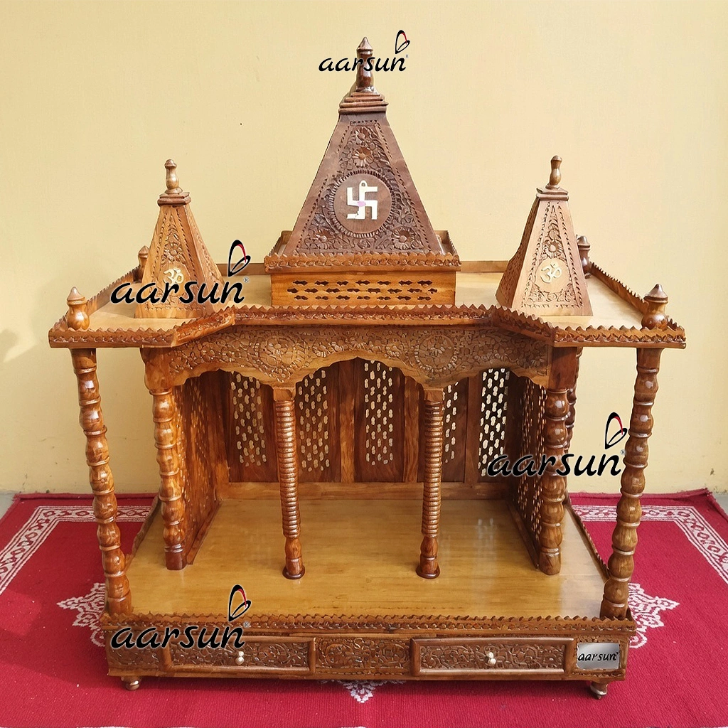 UH-MNDR-0065 Wooden Temple for Home