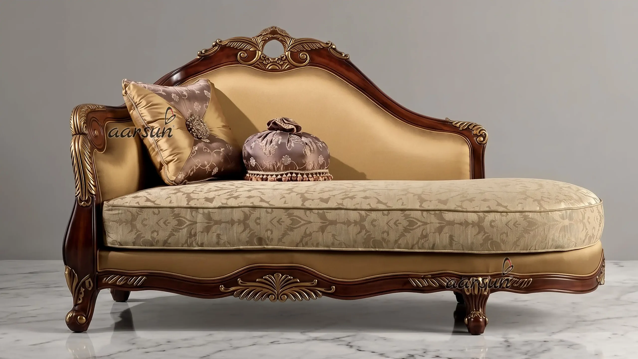 Antique Style Wooden Sofa Couch DWN-0048
