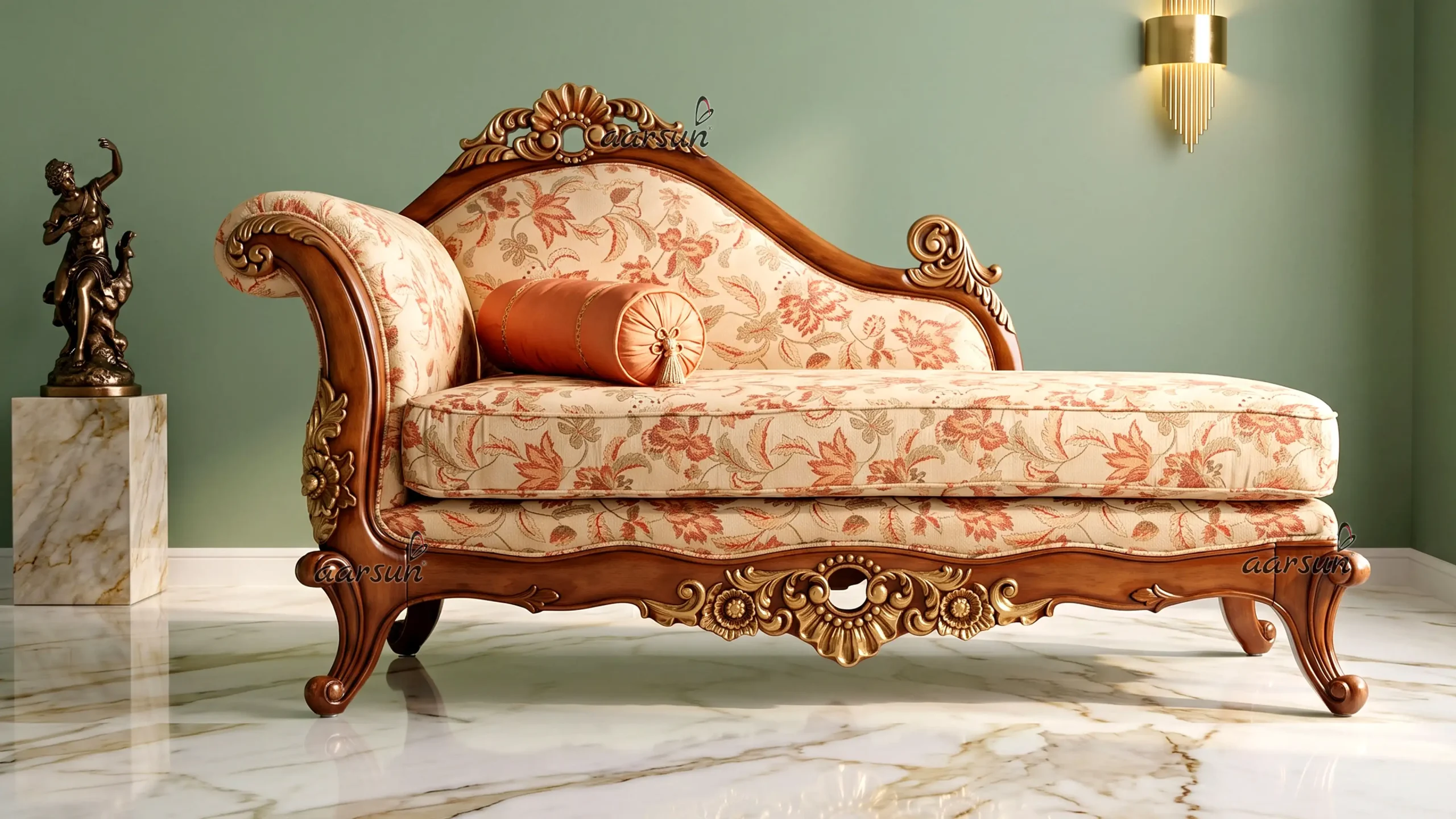 Designer Chaise Lounge for Living Room DWN-0009