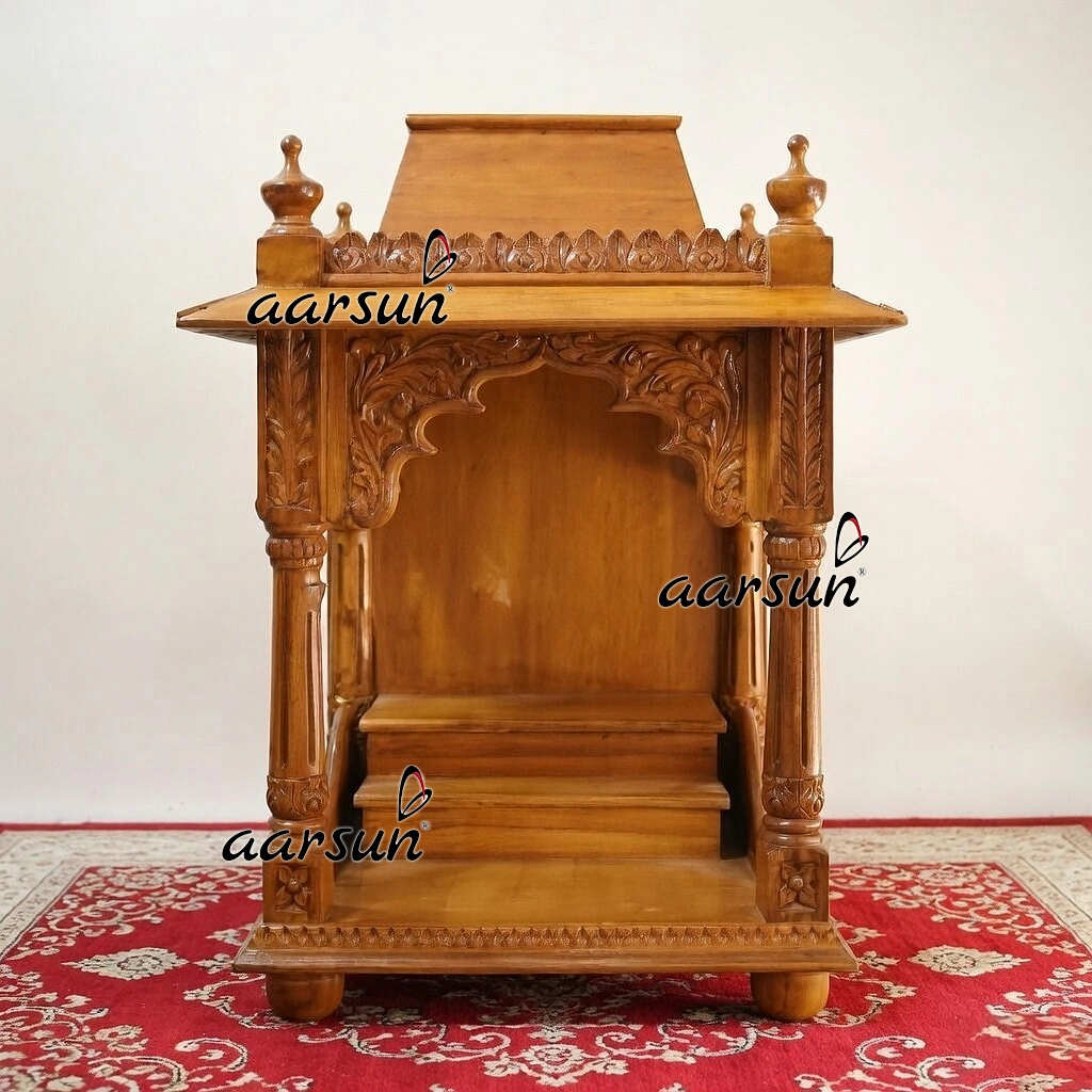 UH-MNDR-0016 Pooja Temple in Teak