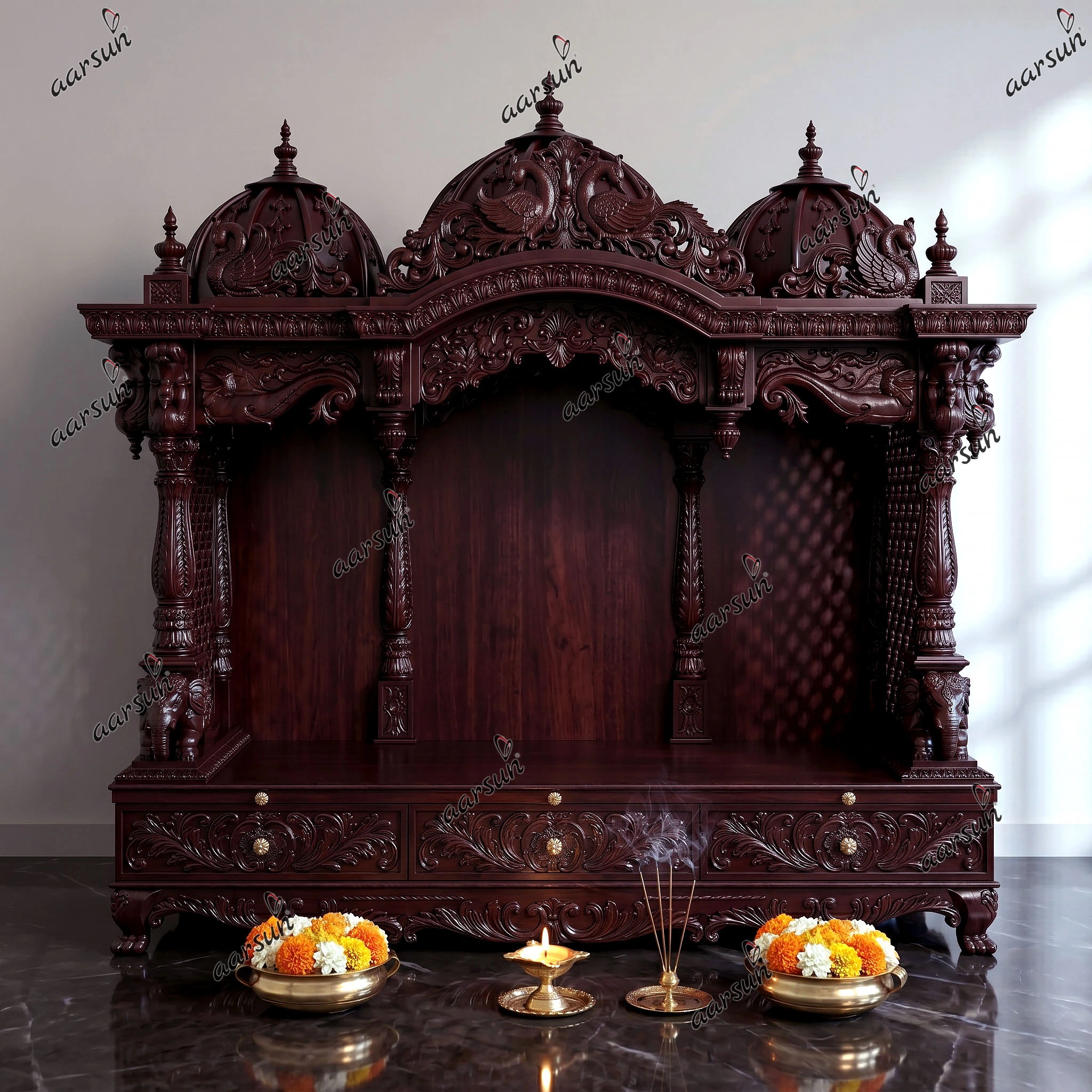 Traditional Mandir Design MNDR-0093