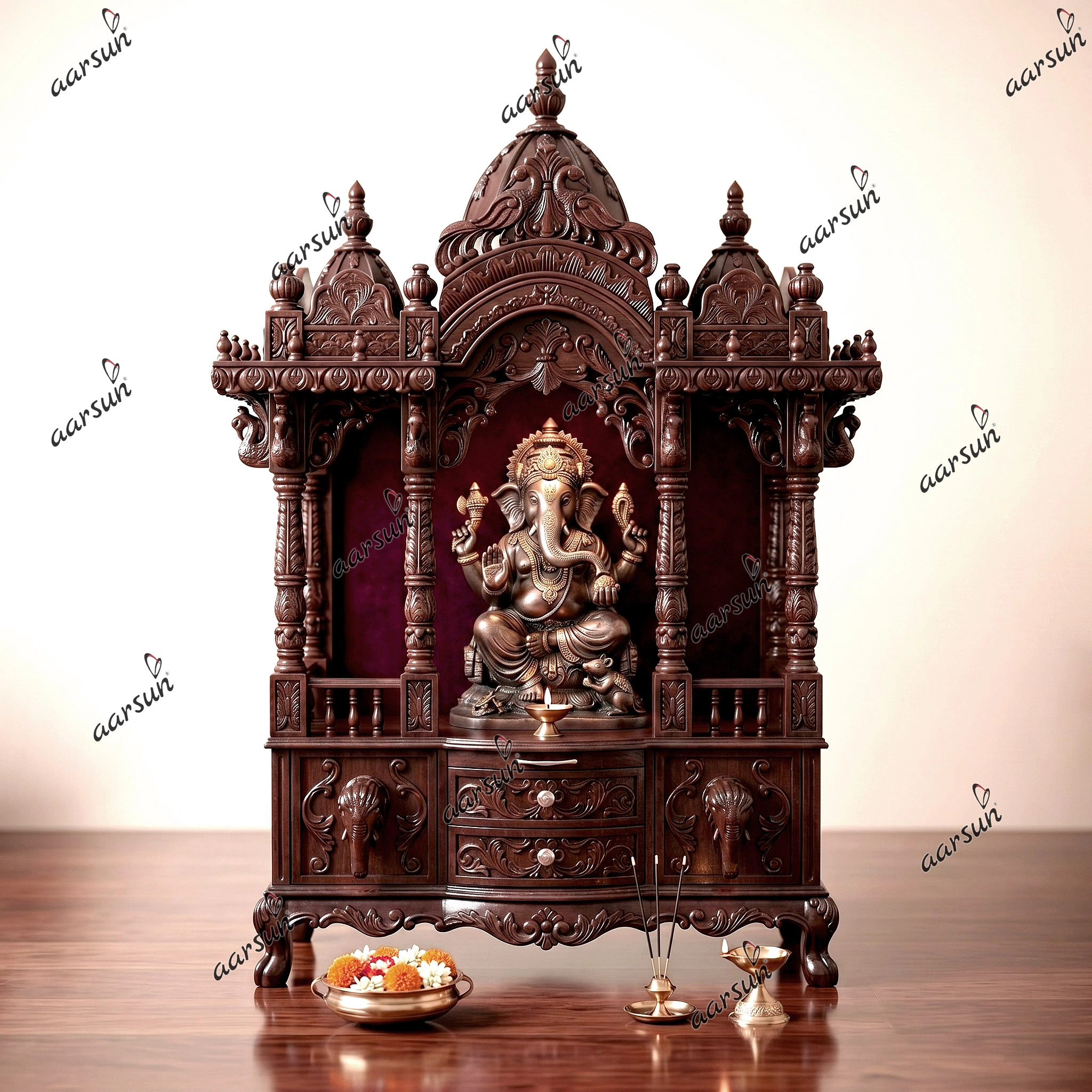 Traditional Home Temple MNDR-0097