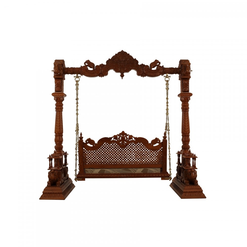 Beautiful Wooden Jhula For Home SWG0032