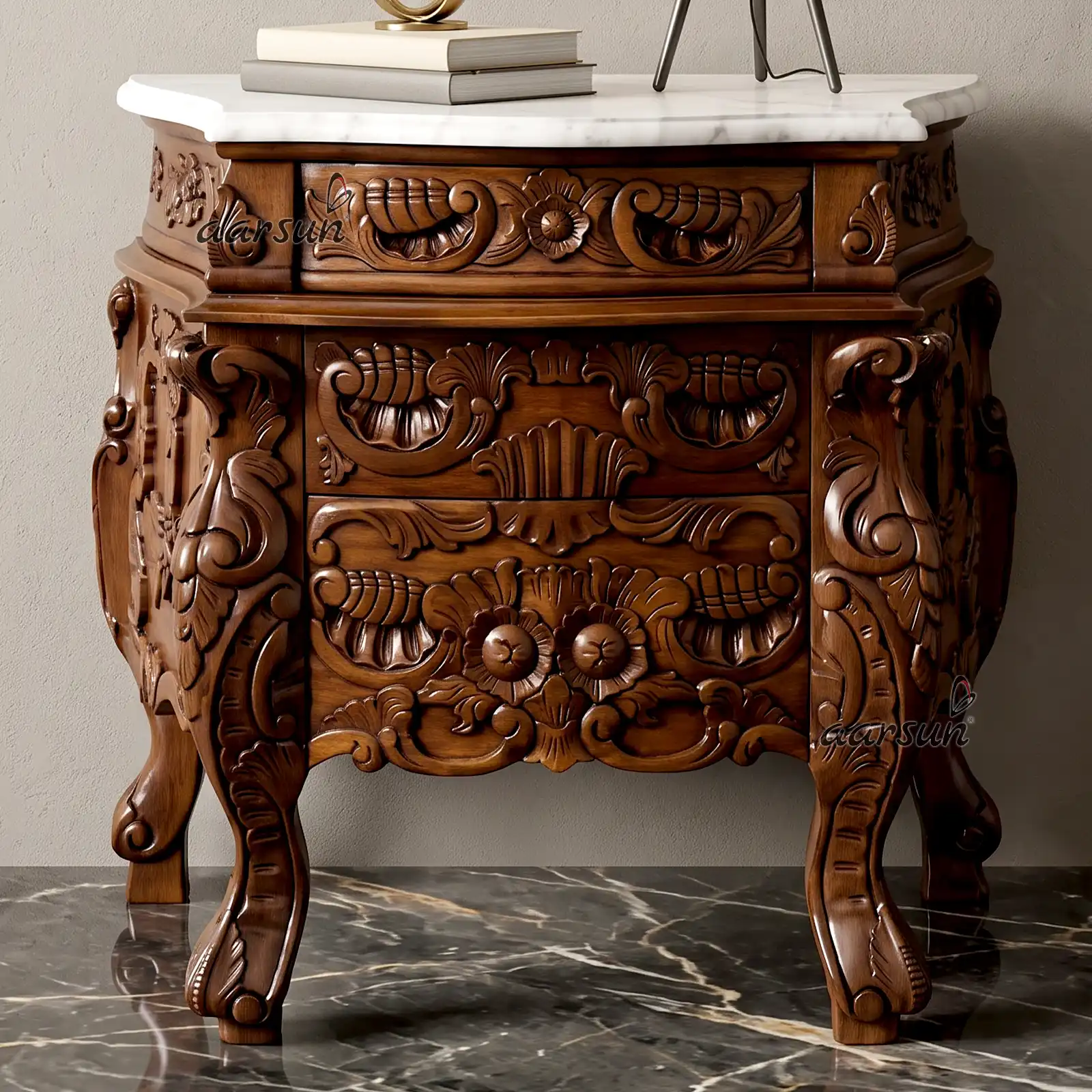 Designer Bedside Storage Table SDTB-0029