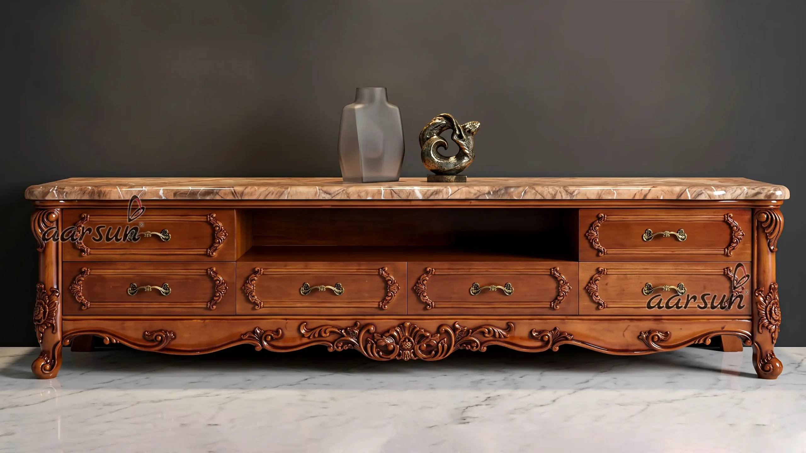 Handmade Wooden Cabinet TVCB-0016