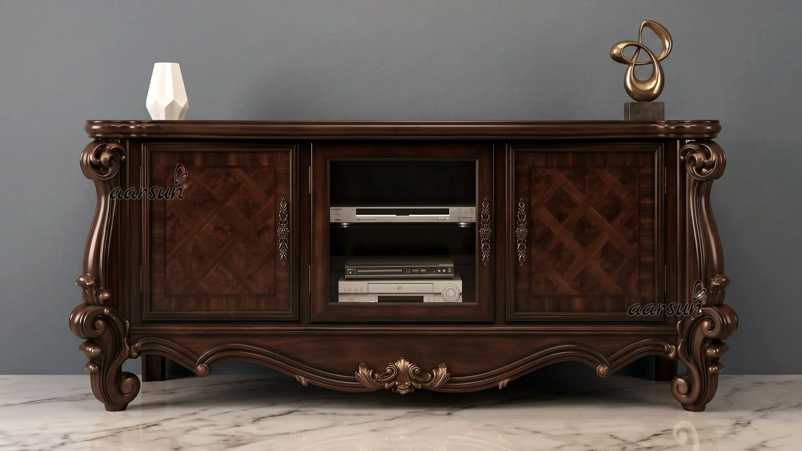 Wooden Traditional Handmade Cabinet TVCB-0008
