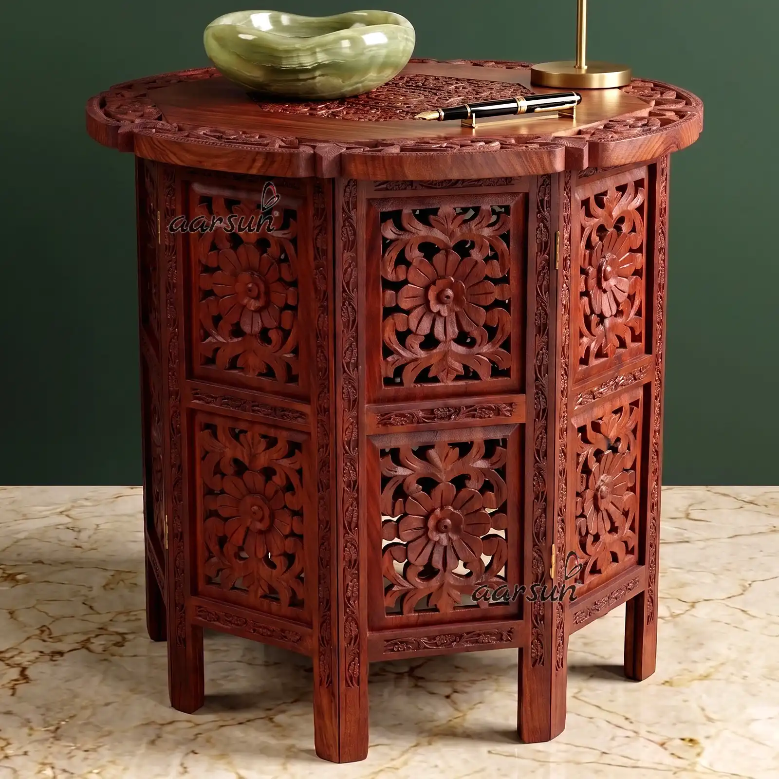 Round Accent Side Table/ End Table SDTB-0020