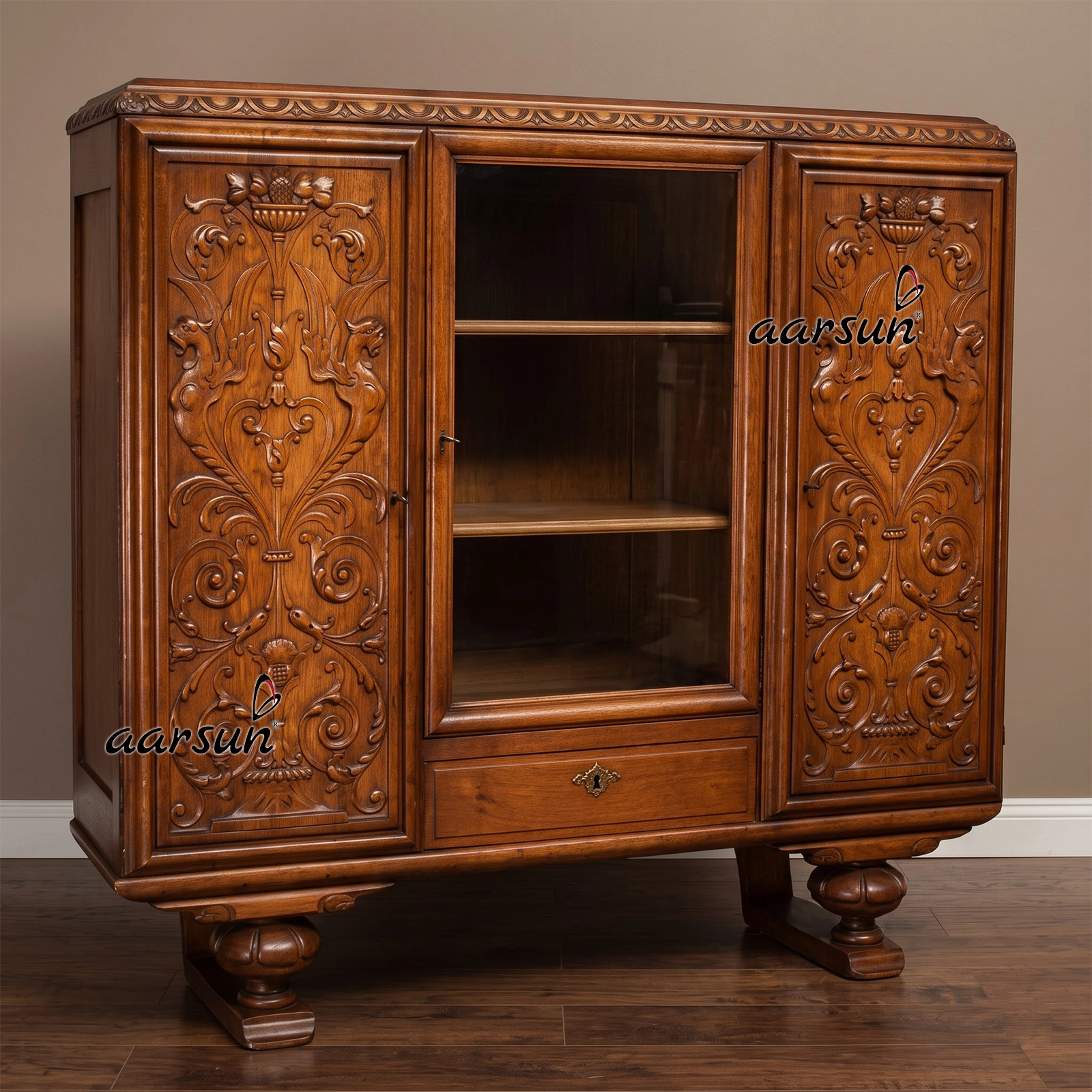 UH-BAR-0015 Aarsun Bar Wine Cabinet