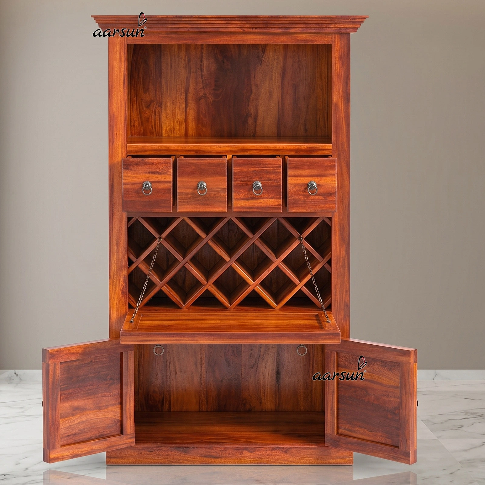 Modern Style Bar Cabinet BAR-0012