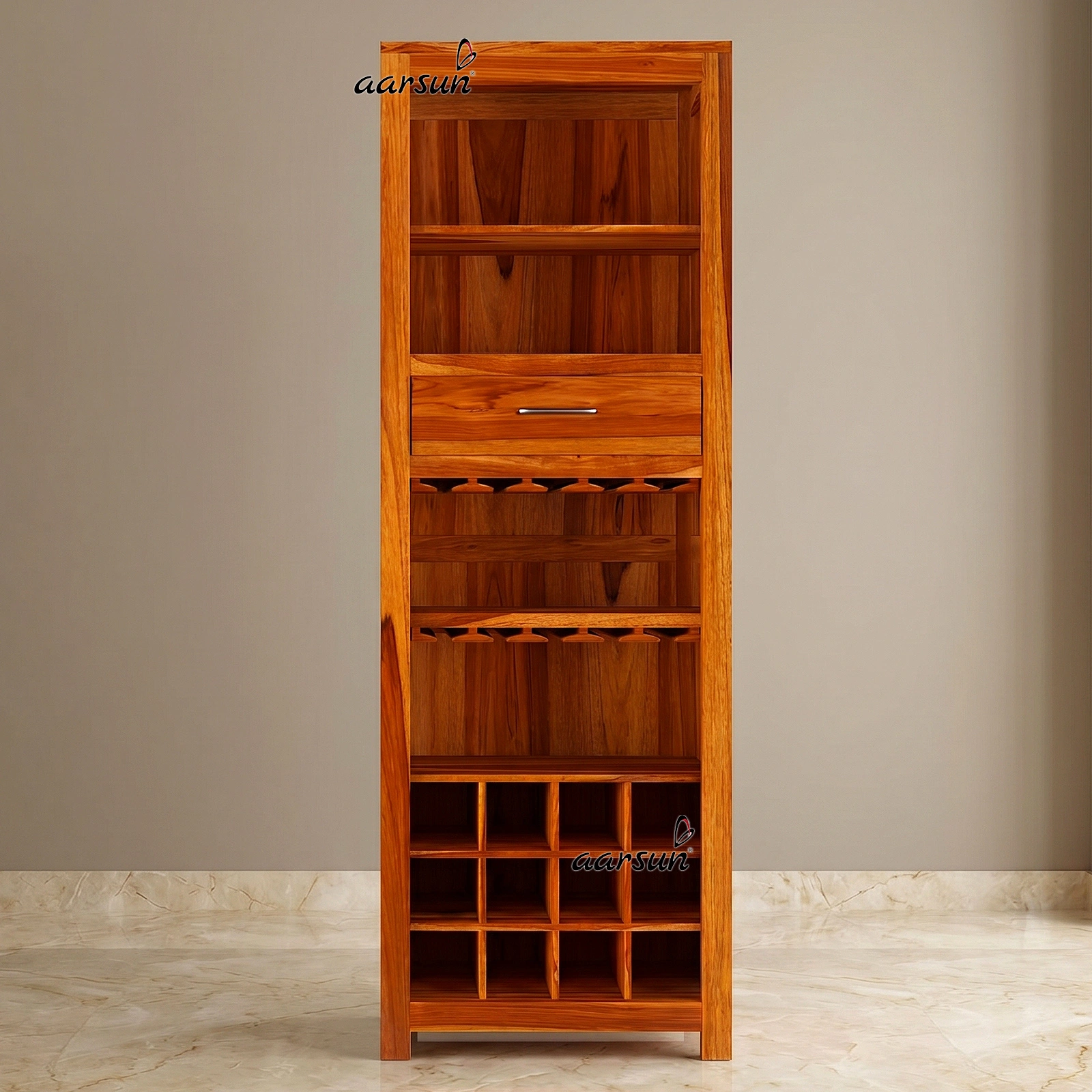 Wooden Bar Unit / Rack - BAR-0008