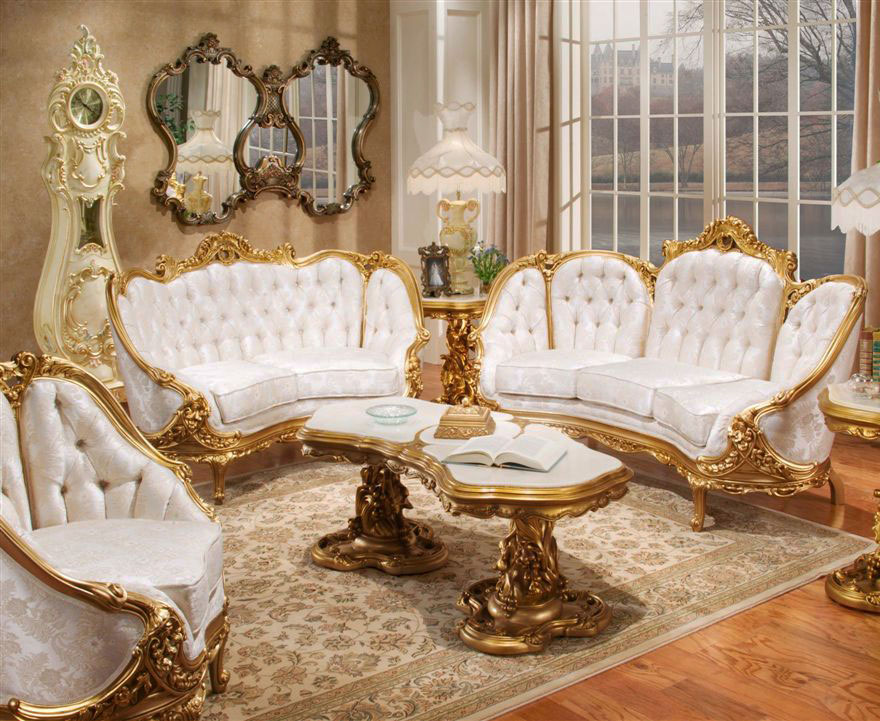 Top Quality Wooden Royal Sofa Set YT-216