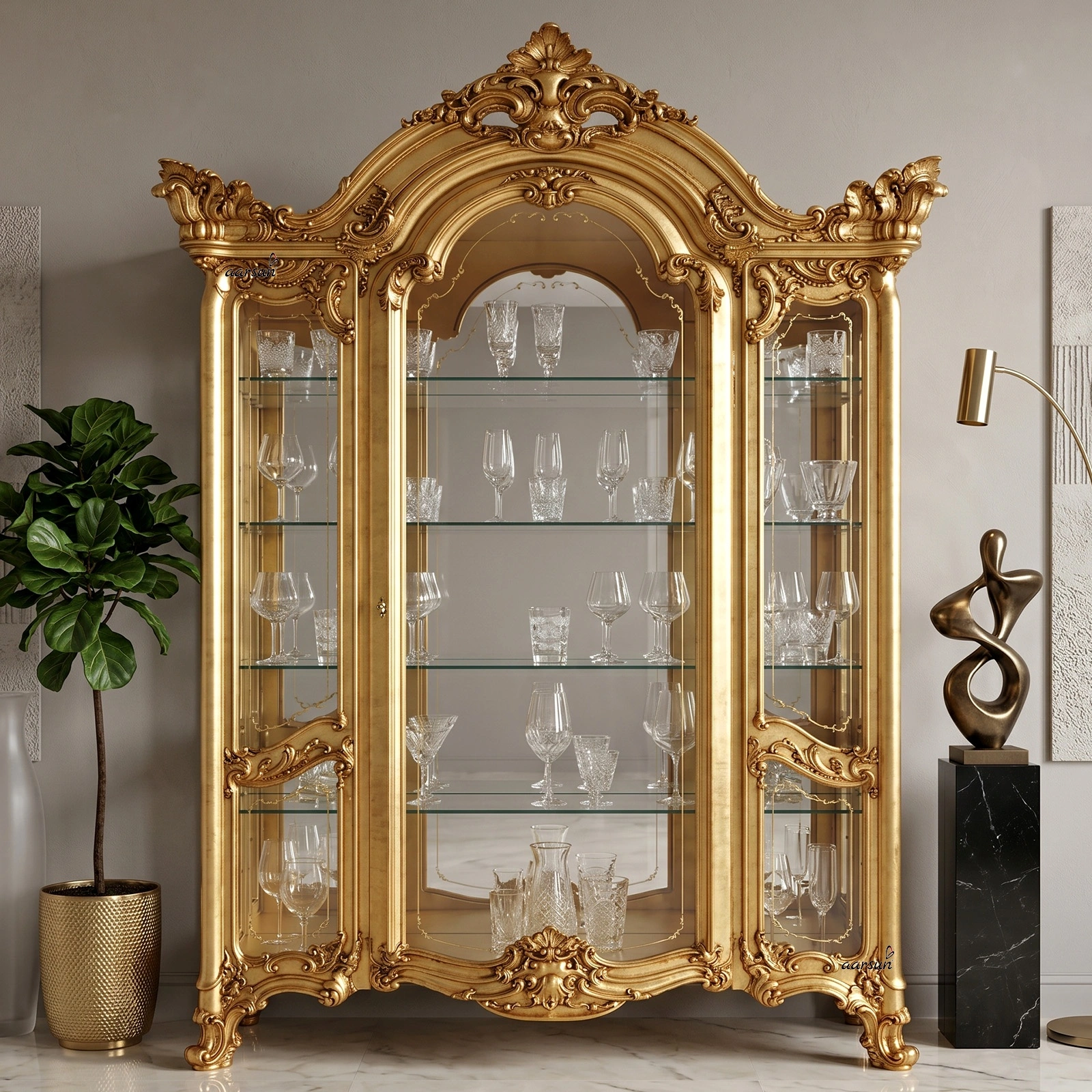 Wooden Storage Cabinet SCB-0015