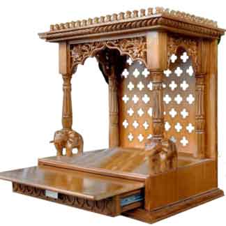Wooden Temple Mandir By Aarsun design