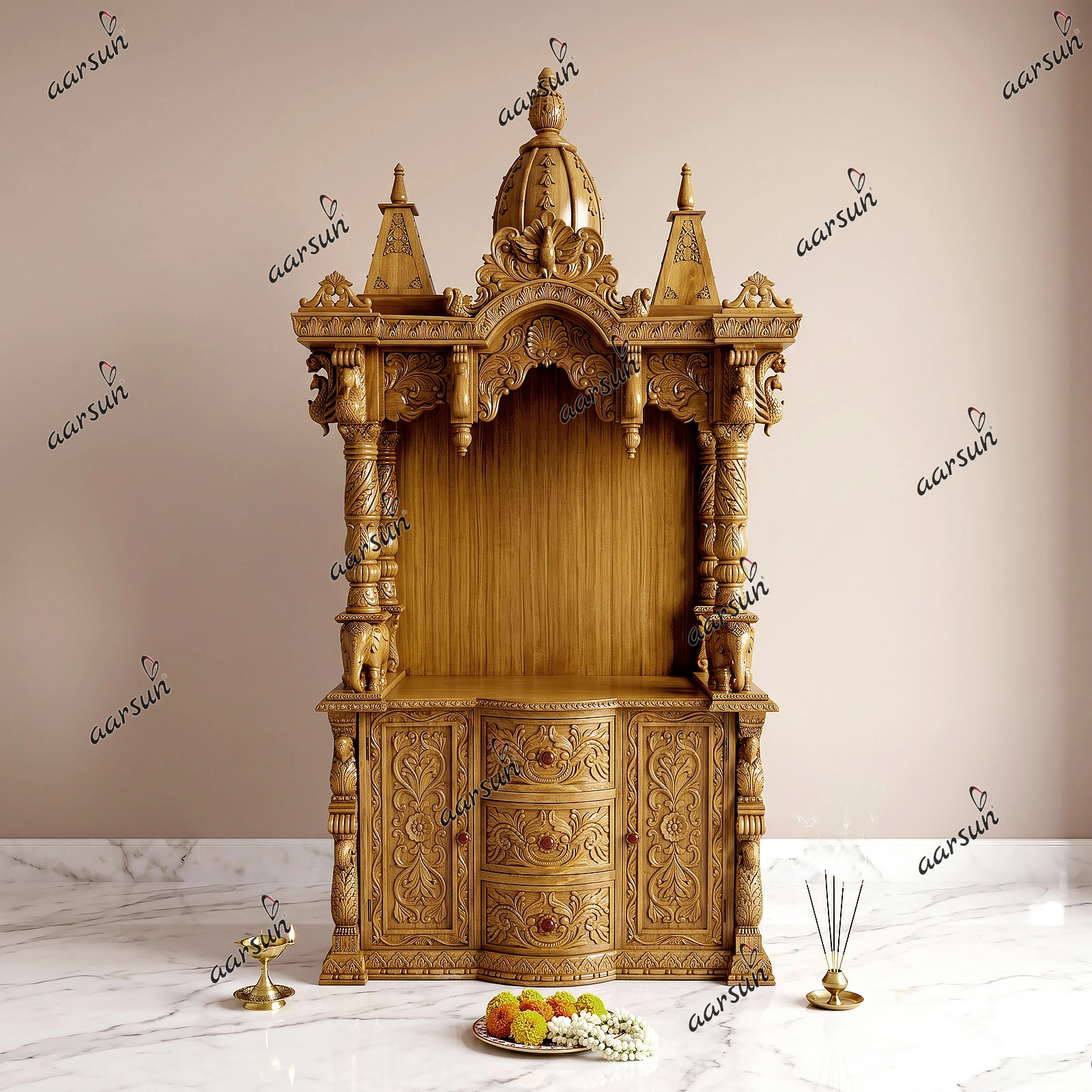 Pooja Cabinet Mandir UH-YT-27