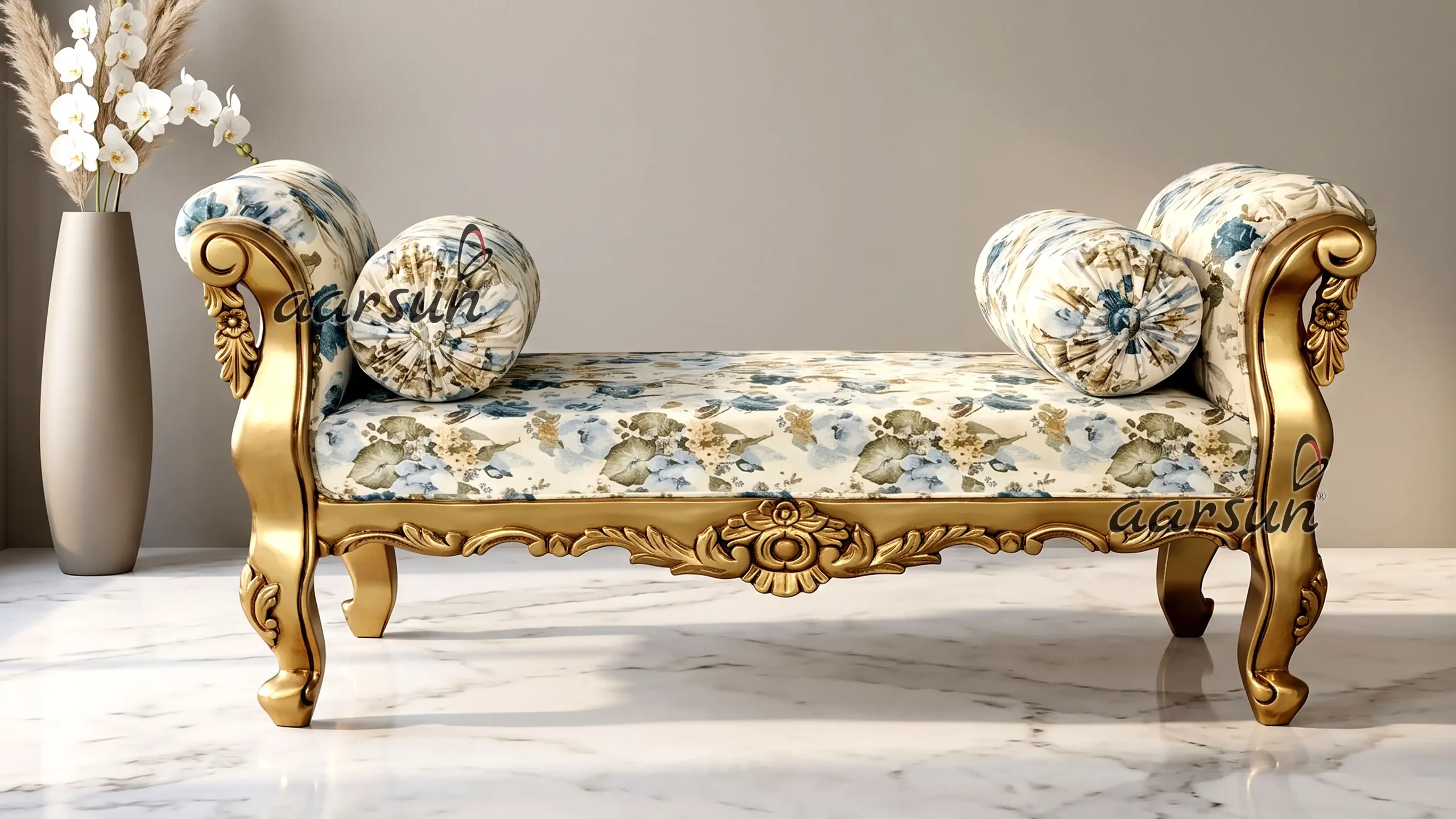 Wooden Bed Settee YT-72