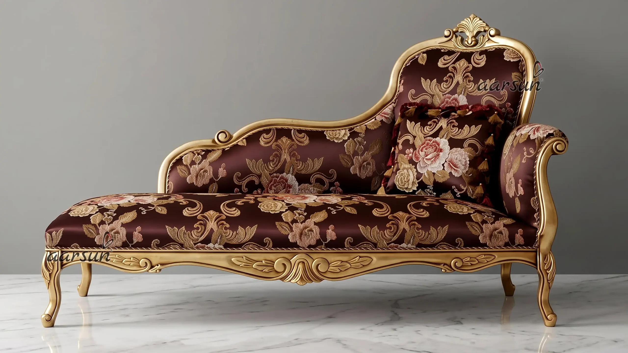 Wood Chaise Lounge for Home DWN-0034