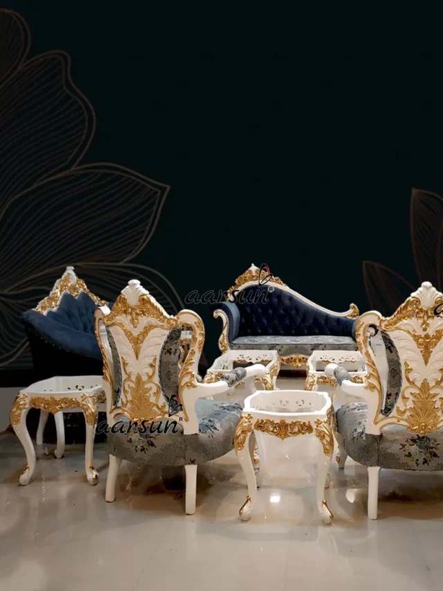 Victorian Style Sofa Set