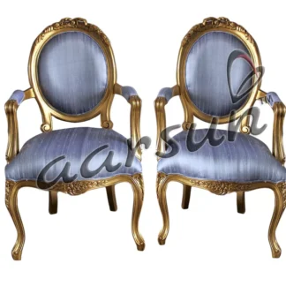 2 Set of Wooden Master Chair Aarsun UH-DNGC-0029