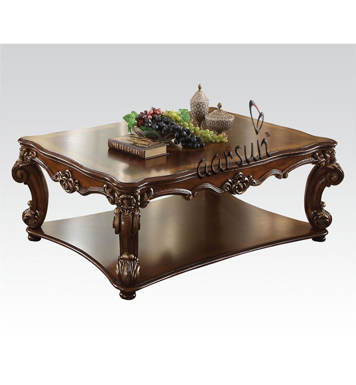 [Download 44+] Wooden Center Table Design For Living Room