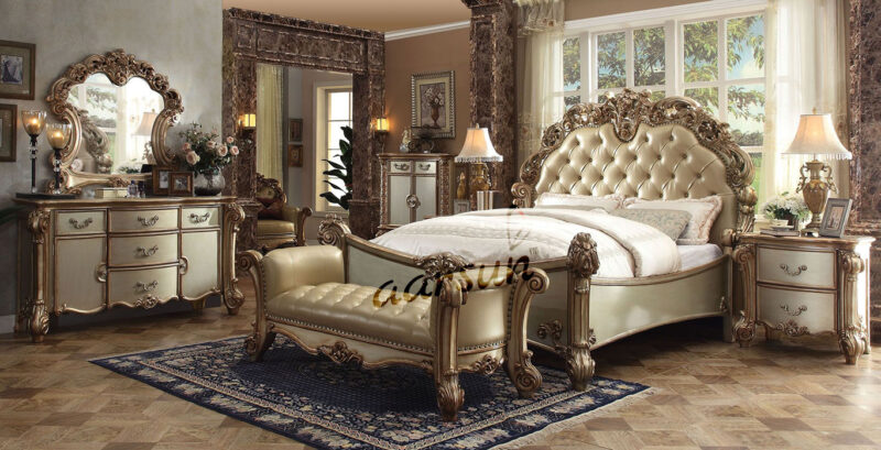 Best Bedroom Hand-carved Furniture ROYAL-0002