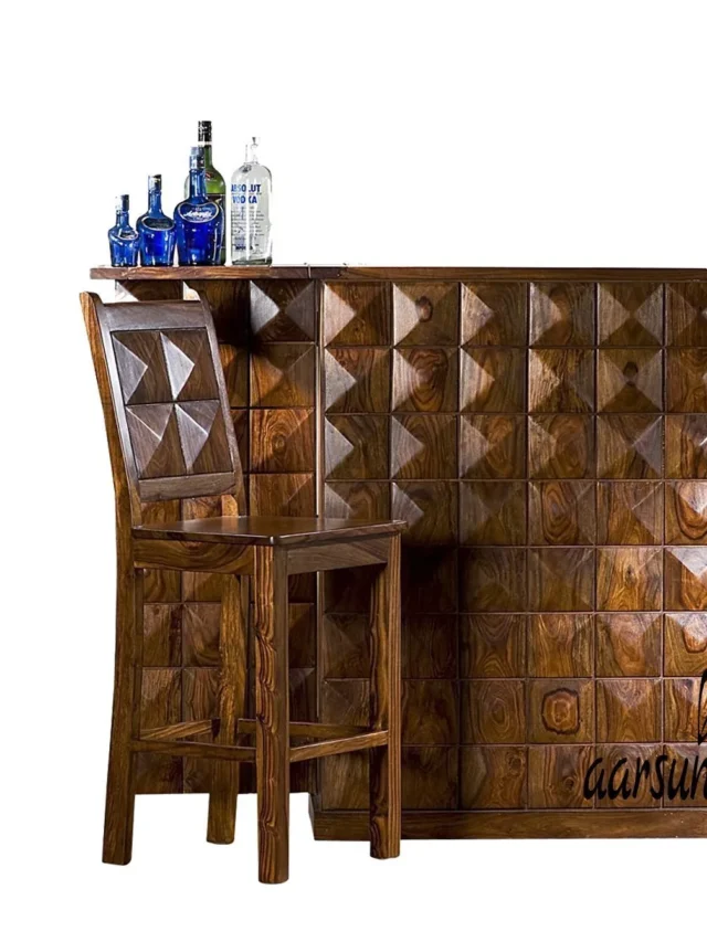 Bar Wooden Cabinet Aarsun