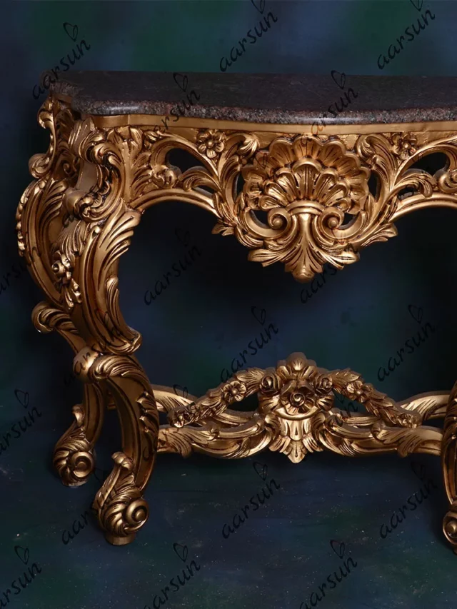 Royal Wooden Console Table