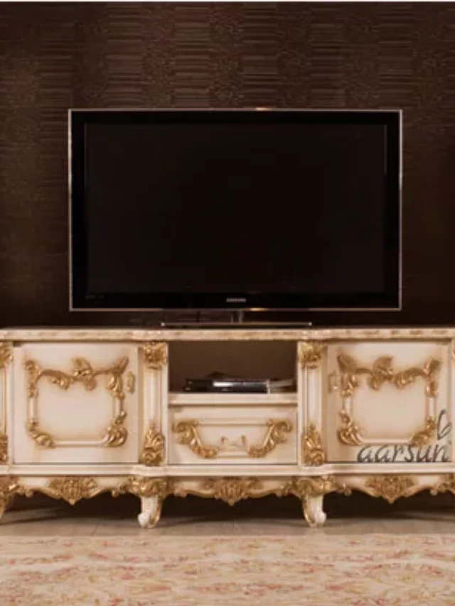 Aarsun Corner TV Stand