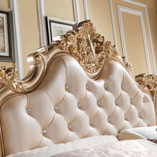 Best Quality Handmade Antique Style Wooden Bed BED0001